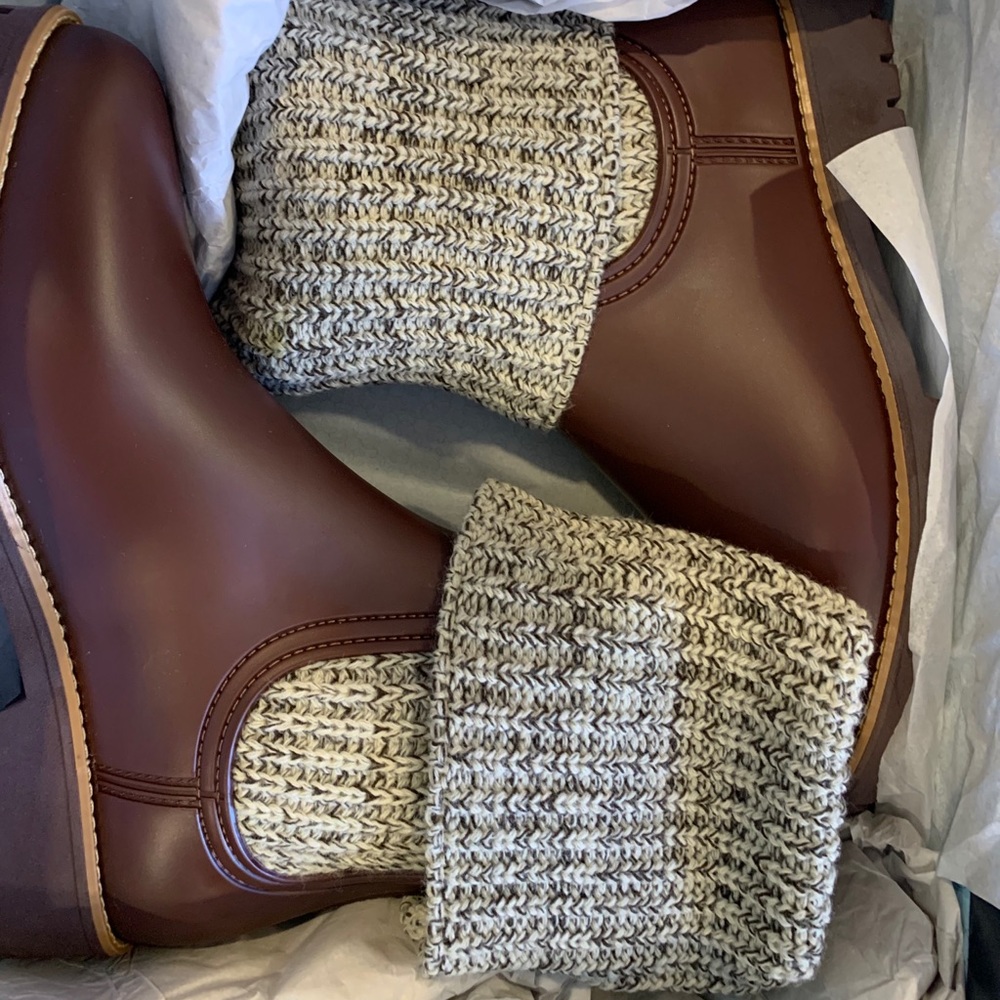 Zurich Knit Shaft Waterproof Rain Boot
BERNARDO